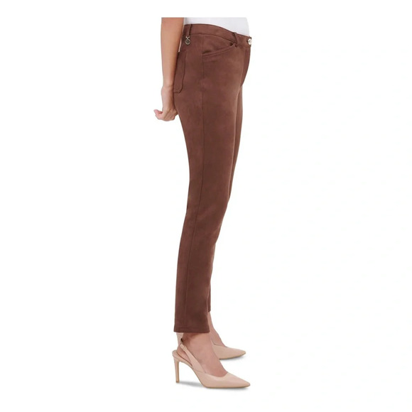 Tommy Hilfiger Brown Suede Pants - Picture 3 of 3